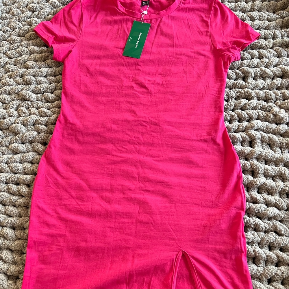 Mini T-Shirt Bodycon dress! New! L